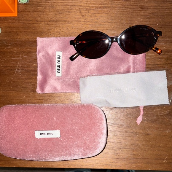 Miu Miu Accessories - Miu Miu Tortoise Shell Sunglasses
